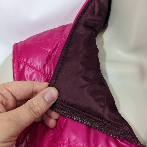 Talbots Quilted Cire Primaloft Vest Sz L - Picture 8 of 13